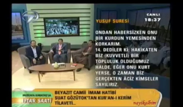 SUAT GÖZÜTOK Yusuf süresi Ramazan 2013
