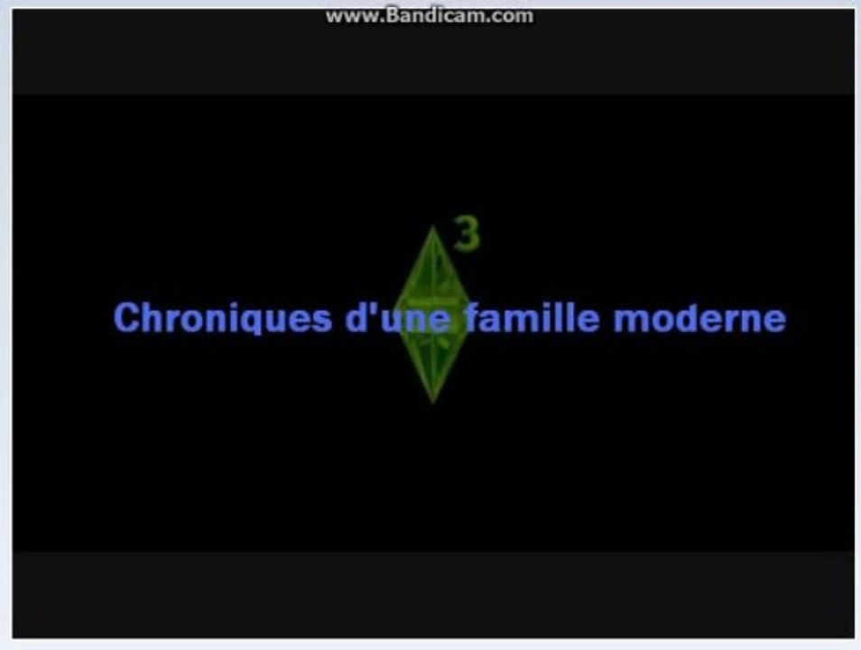 Babate INCS : Sims - Chroniques d'une famille moderne - Saison 1 - Episode 1  (Tribulations of modern family)