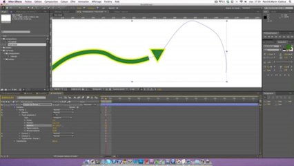 Créer une flèche avec un calque de forme