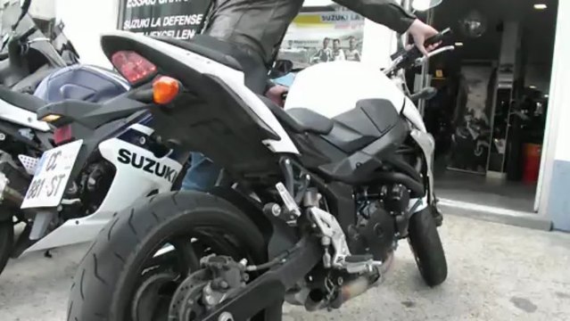 GSR 750 échappement libre (rare)