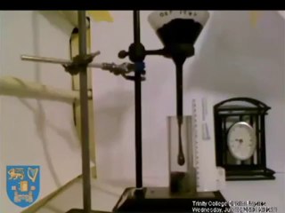 La goutte la plus longue du monde. (Pitch-Tar Drop, School of Physics, Trinity College Dublin)