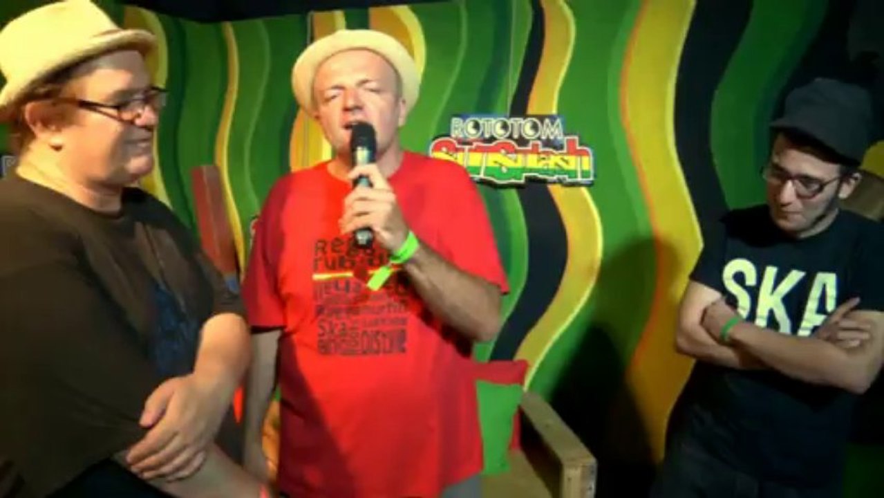 KING HAMMOND & SEMI 2TONE interview @ Rototom Sunsplash 2012