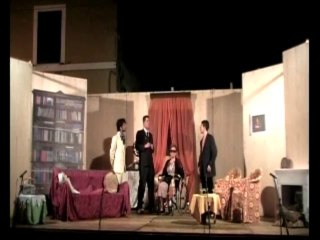 Il gatto in tasca  a chat en poche di feydeau I CICLOPICI SEGNI REGIA SILVIA PUCELLO ATTO PRIMO CON MARIELLA SAPIENZA