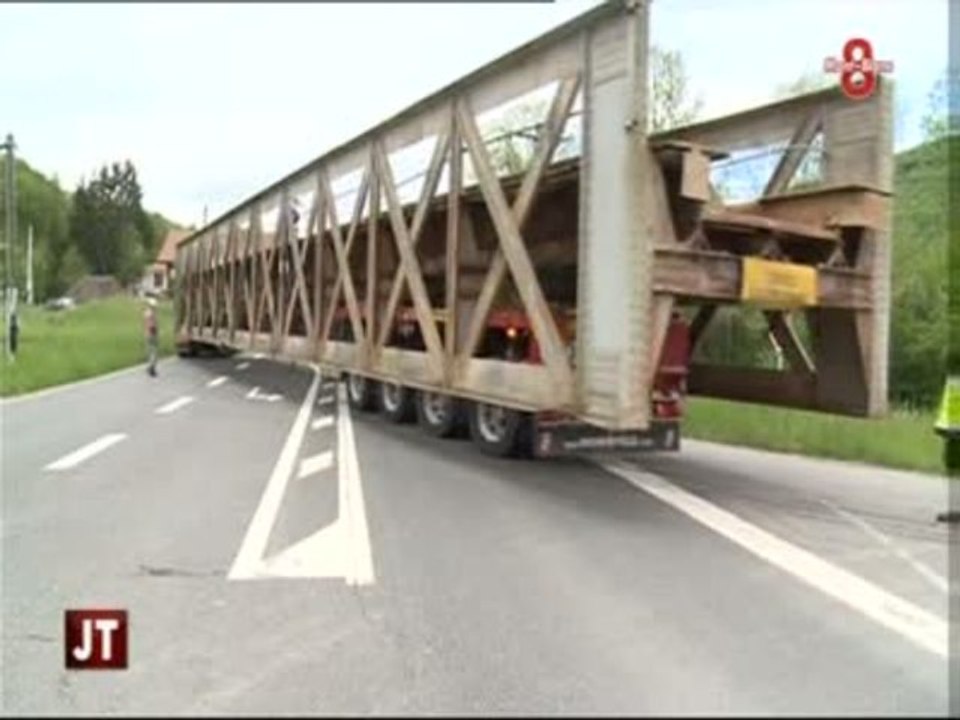 Chantier: le pont de la Rivière des Usses (Contamine-Sarzin)