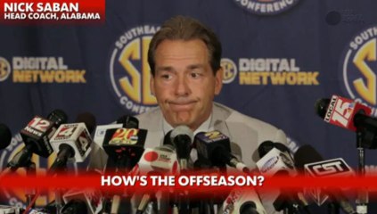 SEC Media Days: Alabama's Nick Saban