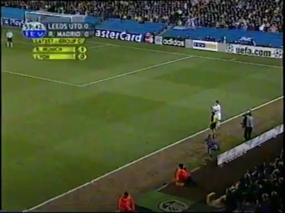 Leeds v Real Madrid 22.11.00 (Second Half)