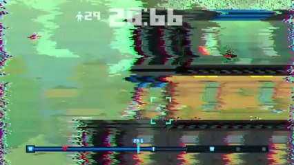 Super Time Force - Quelques phases de jeu - Voyage dans le temps