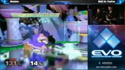 [Ep#30] EVO 2013 - Wobblez vs Dr.PeePee  - Top 8 Super Smash Bros Melee
