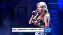 Thalía, Prince Royce y J. Alvarez presentes en los ensayos finales de Premios Juventud