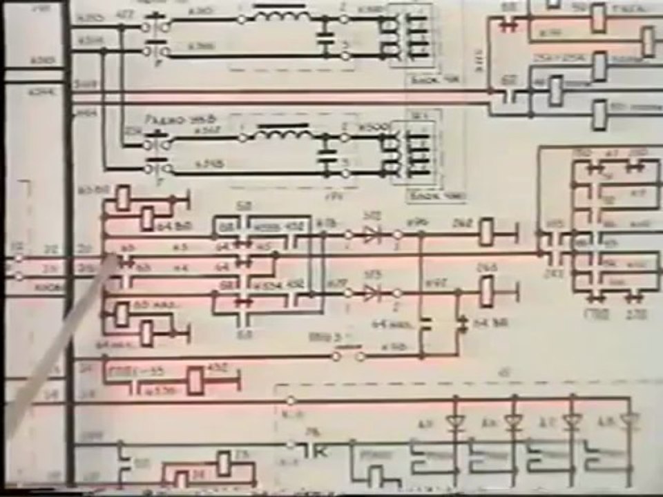 Электровоз ВЛ80 Цепи управления линейными контакторами
