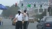 Traffic Police Fighting Between girls