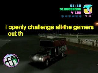 GTA VICE CITY AWESOME STUNT (two wheels) - imDCStar