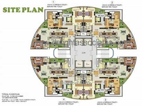 Supertech ORB Sector-74 Noida - 3,4 BHK (No Brokerage) Booking @ 9910061017