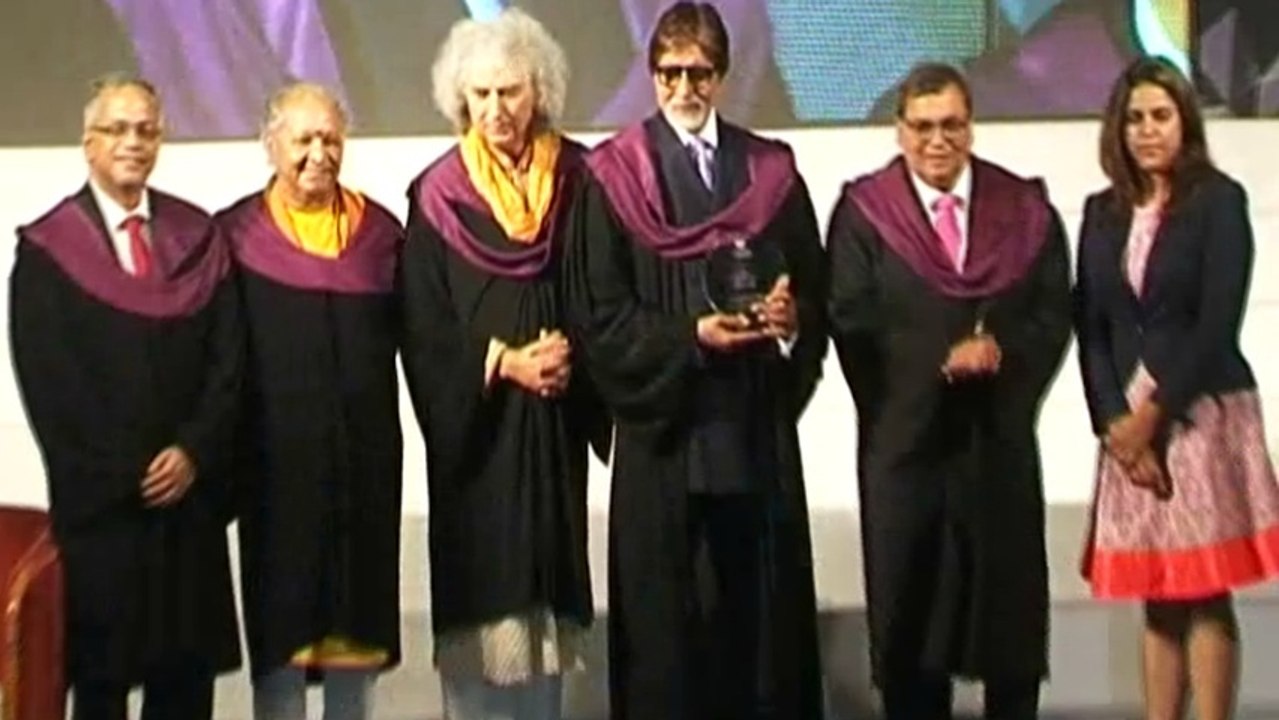 6th Convocation & Felicitation Of Amitabh Bachchan, Pt. Shivkumar Sharma & Pt. Hari Prasad Chaurasia