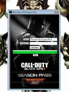 GRATUIT) Black Ops 2 Season Pass Generator PC PS3 Xbox