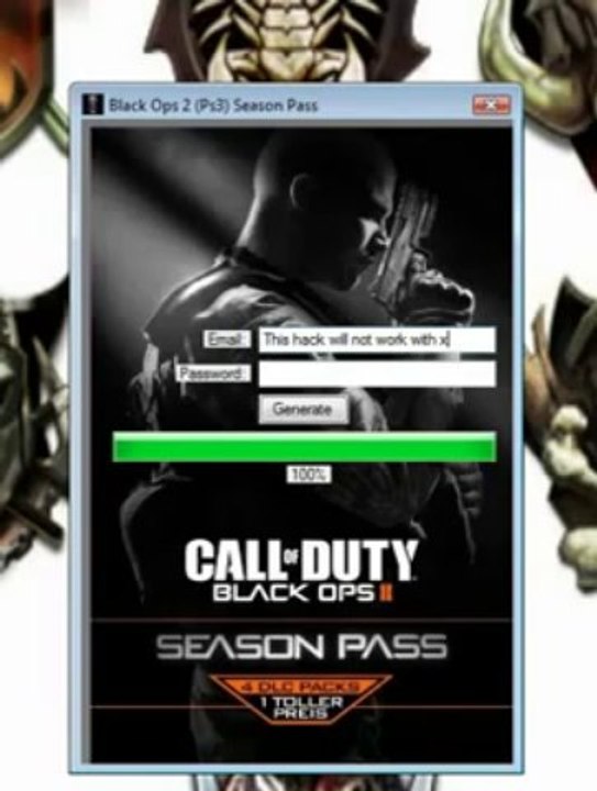 GRATUIT) Black Ops 2 Season Pass Generator PC PS3 Xbox