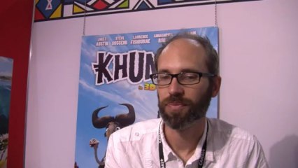 Annecy 2013 - Interview d'Anthony SILVERSTON pour "Khumba"