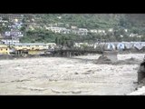Bridge collapses due to flooding in Uttarakhand