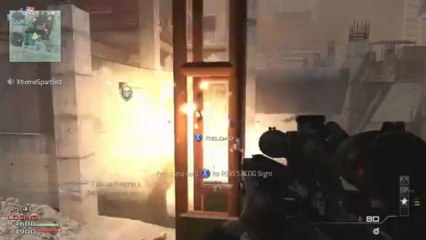 MW3 Team RSASS No Scope Gameplay - The World Part 1