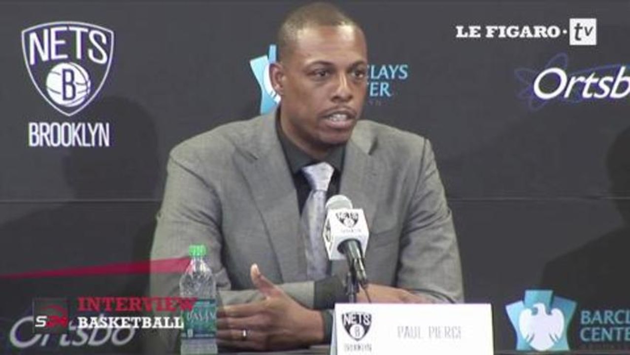 Présentation de Kevin Garnett et Paul Pierce par les Brooklyn Nets