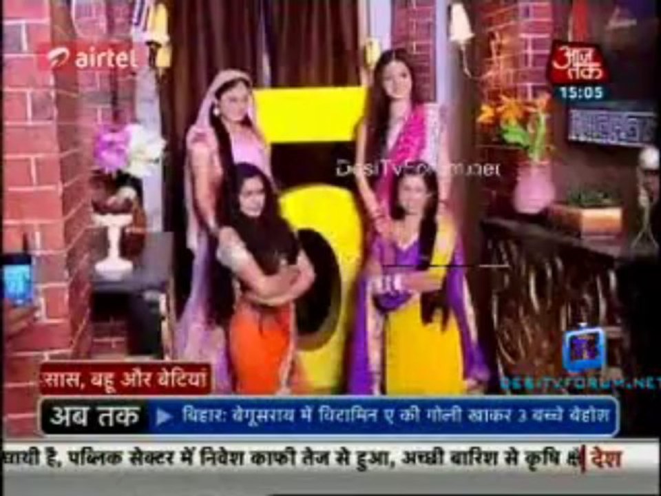 Saas Bahu Aur Betiyan [Aaj Tak] 19th July 2013 Video Watch Pt2