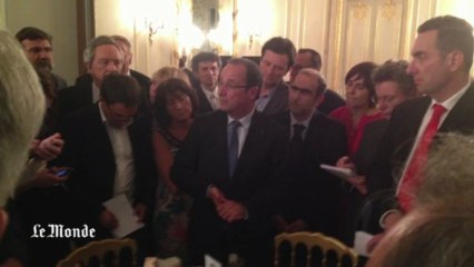 Pourquoi ce dîner inédit entre François Hollande et une centaine de journalistes ?