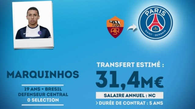 Officiel : le PSG s'offre Marquinhos !