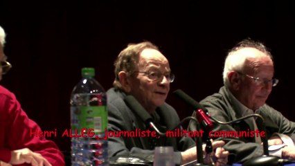Henri Alleg parle de Maurice Audin le 22/06/2012