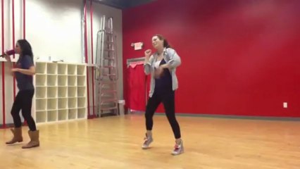 It's Friday Night Single Dance Show Rehearsal singer Lexi