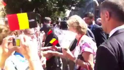 Succès de foule pour le Roi à Liège