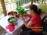17.07.2013 - Dolma Yapıyoruz
