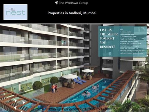 The Wadhwa Group Offers Luxury Apartments for Sale in Andheri Mumbai