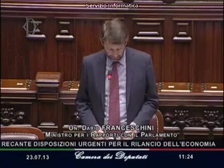 Franceschini - Il Decreto del fare (23.07.13)