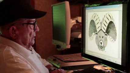Un homme de 97 ans réalise de magnifiques toiles avec Paint
