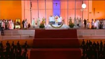 Brésil: ouverture des JMJ sans le pape