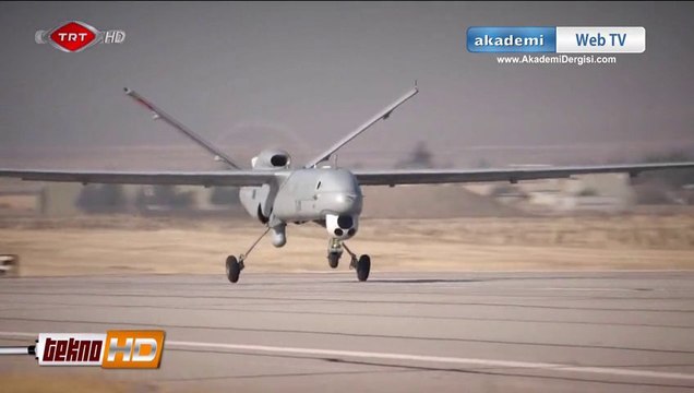 İlk Türk insansız hava aracı ANKA, fuarda görücüye çıktı (TEKNOHD)