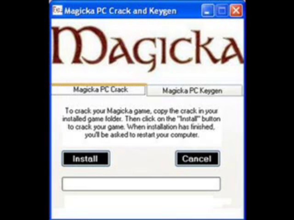 Magicka Keygen & Crack SKIDROW For PC Free keygen crack STEAM