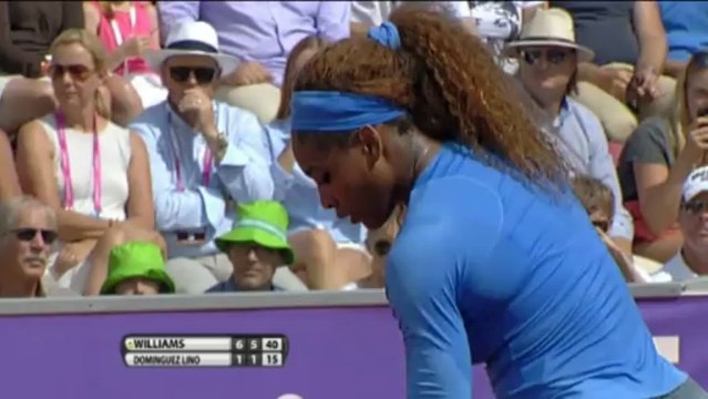 WTA Bastad, Serena supera facilmente la Dominguez Lino