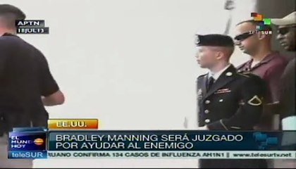 Bradley Manning será juzgado en EE.UU. por ayudar al enemigo