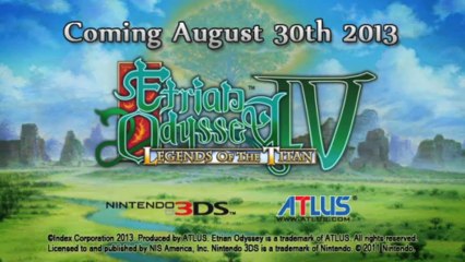 Etrian Odyssey IV - Launch Trailer