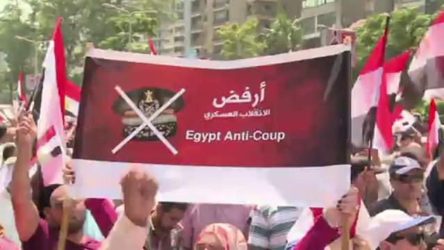 Tens of thousands of Morsi supporters rally in Egypt