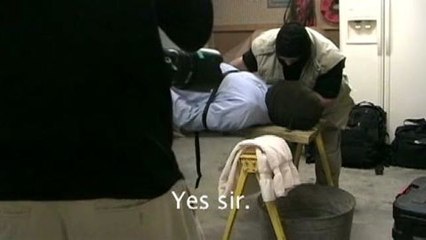 Watch Christopher Hitchens Get Waterboarded