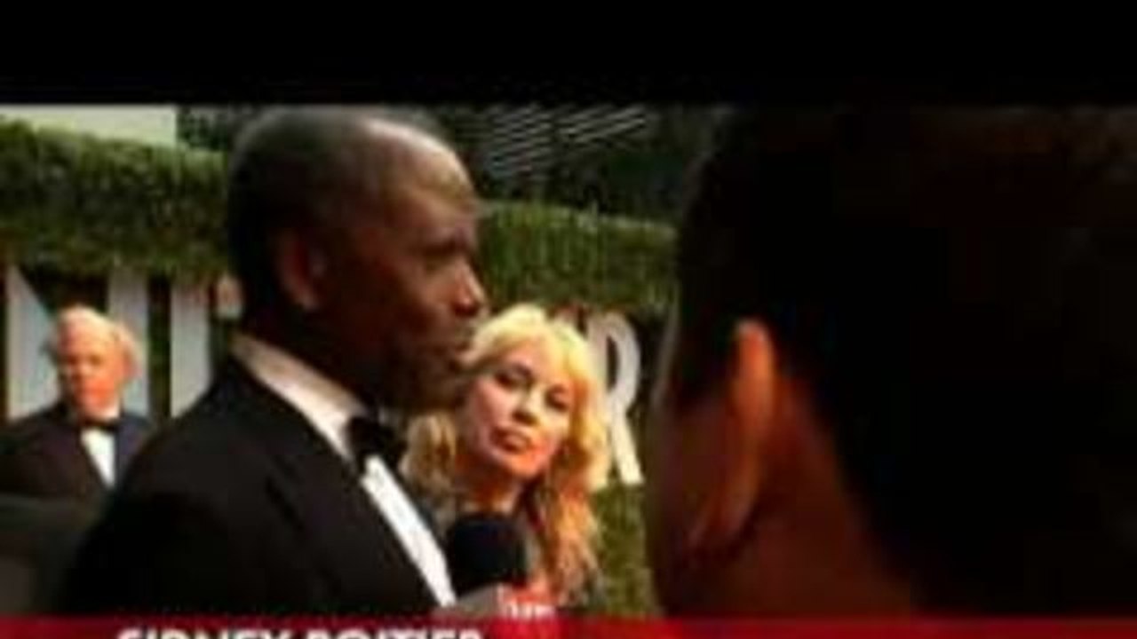 The Vanity Fair Oscar Party - 2009 Vanity Fair Oscar Party: Sidney Poitier, Joan Collins, and more
