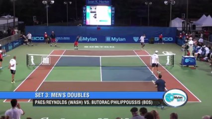 World TeamTennis Highlights: Washington Kasltes vs Boston Lobsters July 15, 2013