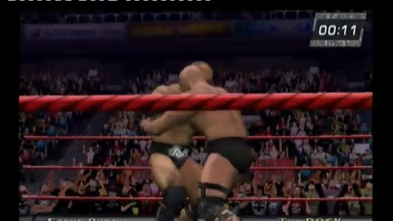 WWE RAW 2 XBOX Gameplay Austin Vs The Rock
