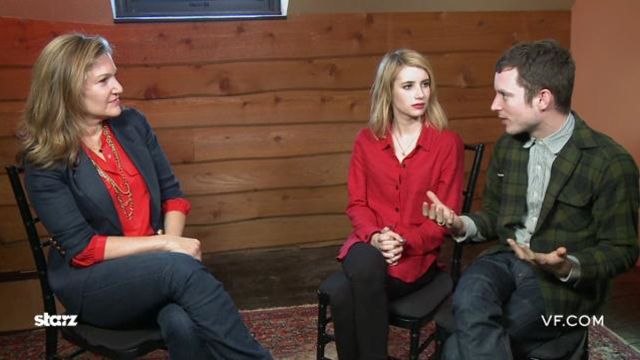 Sundance Film Festival - Emma Roberts and Elijah Wood on “Celeste and Jesse Forever”