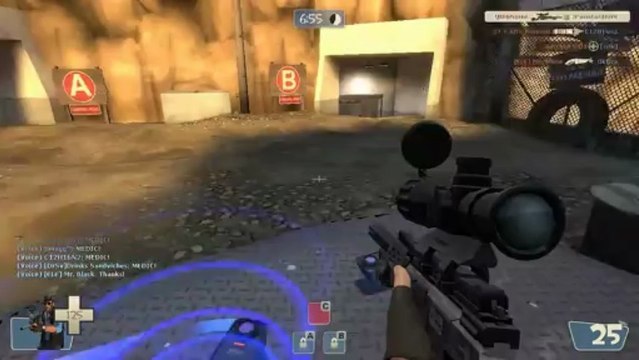 TF2: Machina Time (Team Fortress 2 Sniper Gameplay/Commentary)