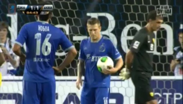 «Динамо» - «Анжи». 2:1. Воронин реализовал пенальти