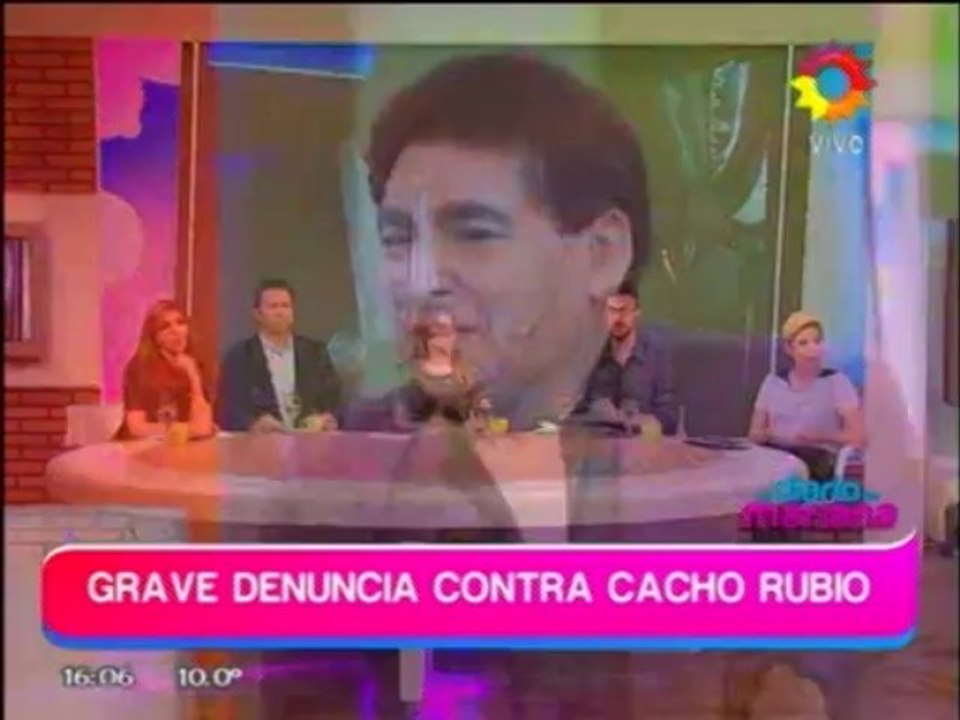 Pronto.com.ar La defensa de Cacho Rubio