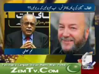 Najam Sethi on Altaf Hussain's Speech - 3 (Aapas Ki Baat -- 12 Sep 2011)